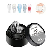 AOBOO solid builder gel kit with clear gel for natural-looking extensions