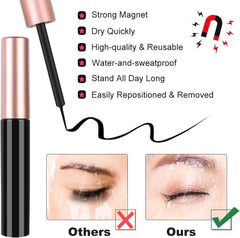 AOMIG eyeliner with ultra-fine magnets enabling easy lash attachment