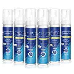AOOLCF Minoxidil Foam bottle for at-home hair thickening and follicle support.
