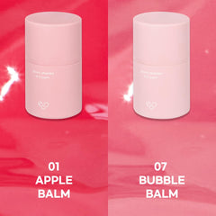 AOU Glowy Chonky Tint Balm Apple infused with fruit extracts for nourished-looking lips.