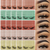 APCYUST faux mink lashes packaging for wholesale orders and on-the-go touch-ups.