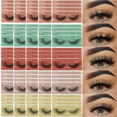 APCYUST faux mink lashes packaging for wholesale orders and on-the-go touch-ups.