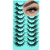APCYUST fox-eye lashes natural enhance daily look with a lifted, foxy contour.