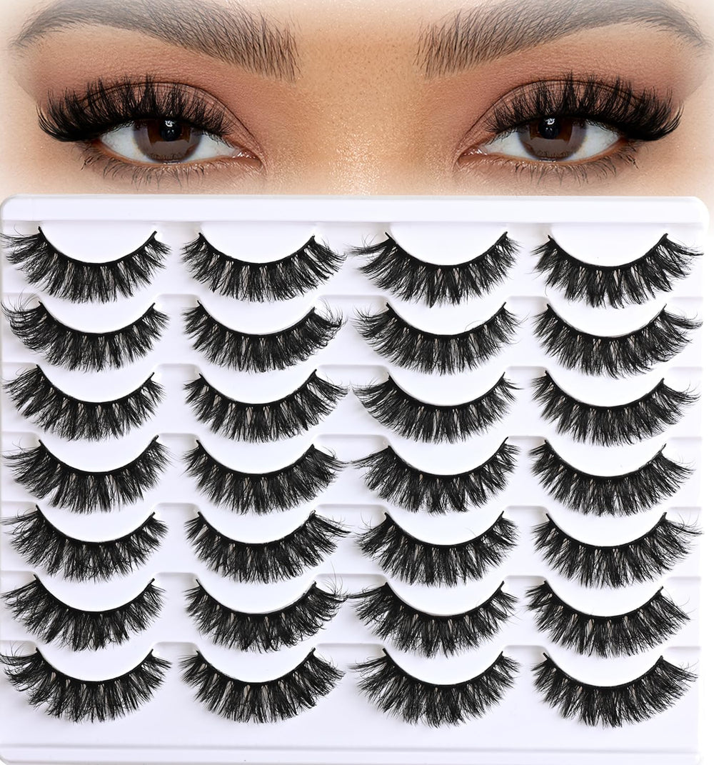 APCYUST Lashes Cateye Wispy Pack for effortless cat-eye definition and daily wear.