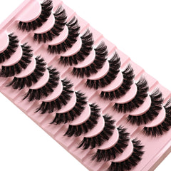 APCYUST Clear Band lashes blend invisibly with your natural lash line.