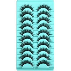 APCYUST easy-to-apply strip lashes for quick wear.