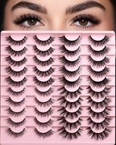APCYUST wispy cat-eye lashes for fuller daily wear