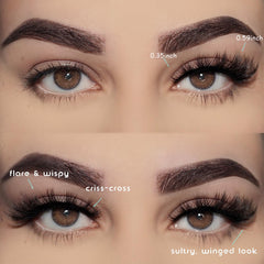 APCYUST mink lashes with soft-band for comfortable all-day wear