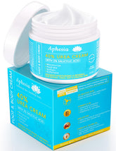 Aphesia Urea Cream 40% tub closeup showing rich, non-greasy hydration.
