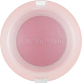 A'PIEU Juicy-Pang Jelly Blusher bottle close-up shows jelly texture for easy sheer color.