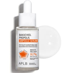APLB Bakuchi Propolis Ampoule Serum bottle for smoother, revitalized skin