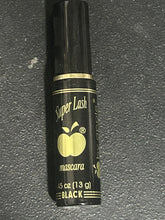 Apple Mascara Super Lash Black bottle shows sleek packaging and bold definition.