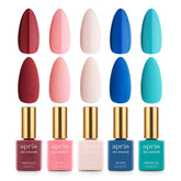APRÉS Gel Couleur bottle close-up showing rich pigment for precise color blocks