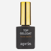 APRÉS Non-Wipe Glossy Top Gelcoat bottle delivers high shine and durable gloss.
