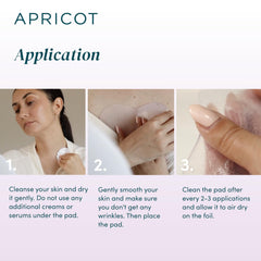 APRICOT reusable chest pad up to 30 uses for sustainable beauty