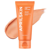 APRILSKIN Carrotene IPMP mask jar shows quick-dry clay for pore care.
