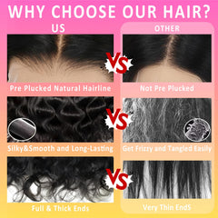Aptatuse bleach knots front wig for a realistic scalp look.