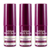 APUUFYQC Calcium Multi Balm Stick 3Pack close-up shows creamy texture for hydration