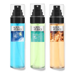 AQUA BLANCE body spray bottle front view for everyday fragrance wear