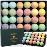 Gift-ready Aqua Elegante 24-bath-bombs set, ideal for gifting