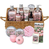 Aqua Elegante gift set with rose oil and peony for gifting