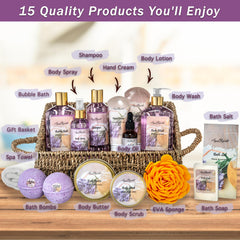 Aqua Elegante Honey Lavender Bubble Bath delivers a calming soak