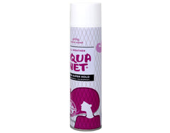 Aqua Net extra super hold with crystal clear formula for lasting shape