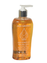 AQUAROMA Lecithin-A mild skin wash bottle pour for all skin types, gentle cleansing