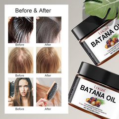 ARBCRN Batana Oil applied to scalp during massage for nourishment.