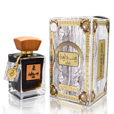 ARABIYAT Khashab & Oud bottle with amber tones for everyday wear.