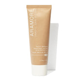 Aramore Multi-Defense Lotion SPF 30 bottle with mineral protection and clean design.