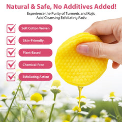 Arbcrn kojic acid pad packaging highlighting brightening routine.