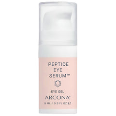 ARCONA Peptide Eye Serum bottle closeup for firmer-looking eye area