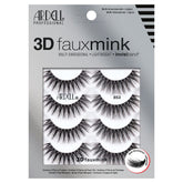 Ardell 3D Faux Mink Lashes 853 close-up with premium fiber and layered texture.