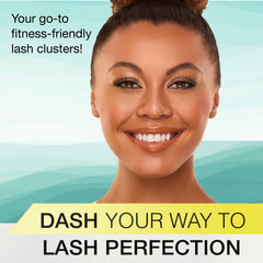 Ardell Active Lash Clusters Dash closeup knot-free design for natural blending