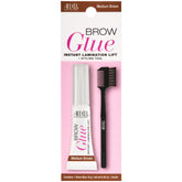 Ardell Brow Glue Medium Brown styling brush for precise, all-day shaping.