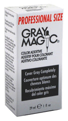 Ardell Gray Magic color additive mixed into dye reveals enhanced vibrancy and uniform gray coverage