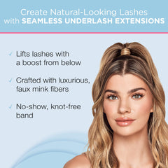 Ardell modern wing lashes with V-shaped spikes for a bold eye look.