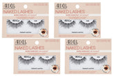 Ardell Naked Lashes 429 Invisiband close-up shows light-weight fibers for daily wear.