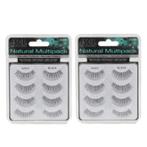 Ardell Natural Babies Black lashes close-up showing lightweight, natural volume