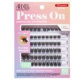 Ardell Press On Lashes Wispies Natural front view with fluttery, natural-looking volume.