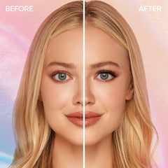 Ardell Press On Lashes Wispies Natural inner corner alignment shows angled inner clusters.