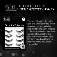 Ardell Studio Effects Demi Wispies stacked outer corner for added drama