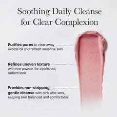 ARENCIA Rosehip Brightening Rice Mochi Cleanser 34-naturals emphasizes natural extracts for moisture balance.