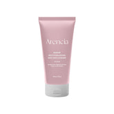 ARENCIA Rosehip Rice Cake Cleanser bottle pour closeup for sensitive skin and gentle cleansing