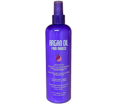 Argan Oil Morocco Leave-In Conditioner Spray bottle for heat protection and silky shine