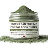 Argaviva Tebrima powder packaging ready for at-home spa ritual.
