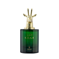 ARIAZ Goat Men heart notes featuring cinnamon and elemi for warm depth