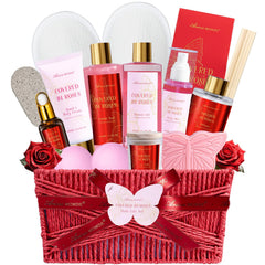 ArioseMonde deluxe spa set basket for gifting, a ready-made pampering experience.