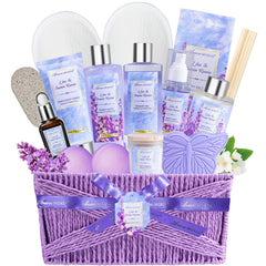 ArioseMonde gift basket wrapped for gifting and spa moments